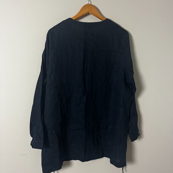 J Jill Love Linen Navy Tunic 2X - Picture 2 of 5